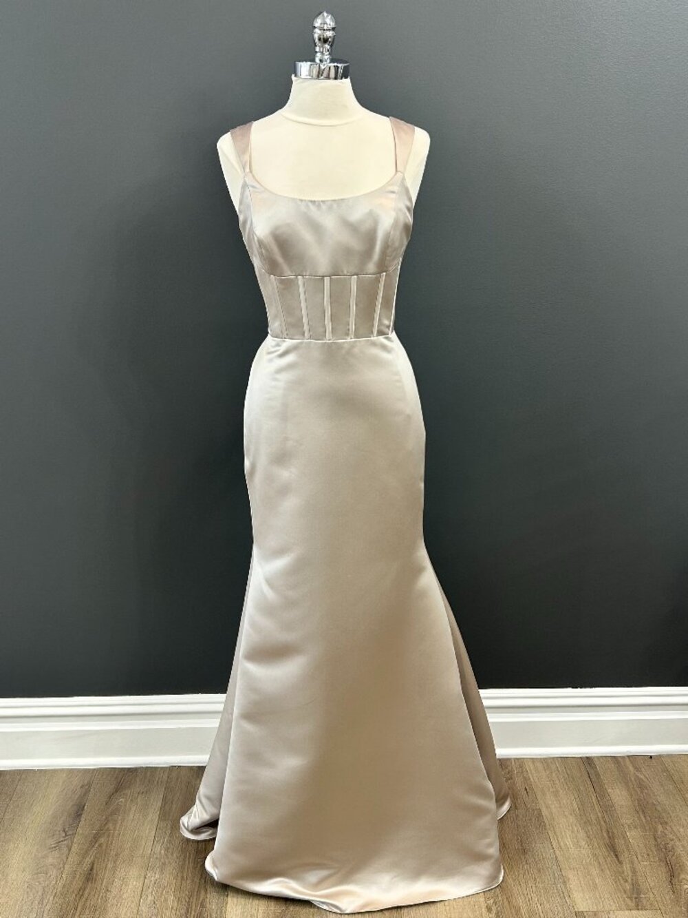 Candlelight Satin Trumpet Gown Style Amy - 32322 Size 12